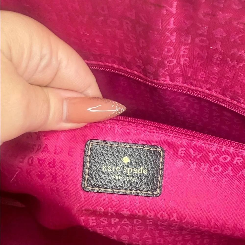 Kate Spade Black Wellesley Rachelle Satchel